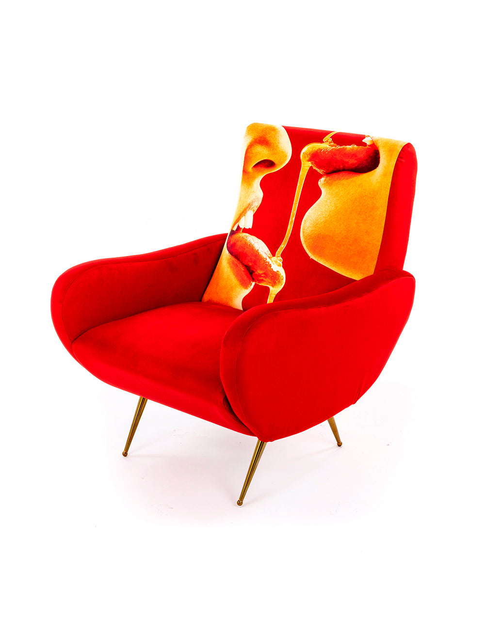 Toiletpaper Armchair poltrona tessuto 70x79 cm