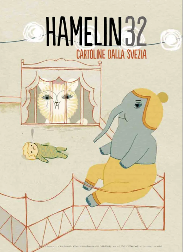 Hamelin 32 Cartoline Svezia rivista copia singola