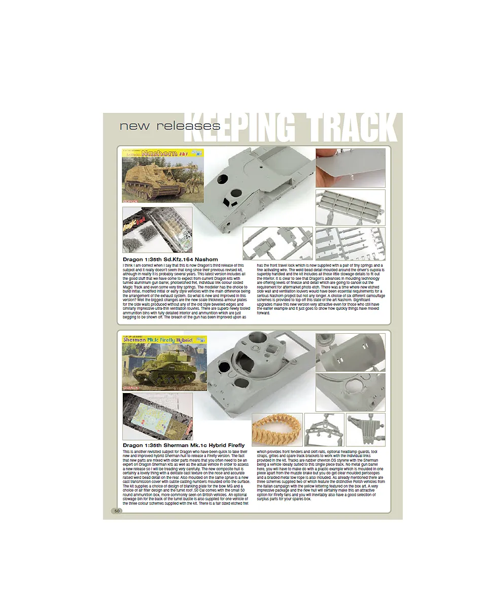 AFV Modeller Keeping Track numero 53 articolo PDF download