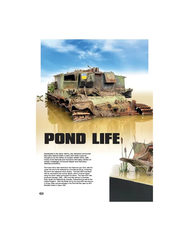 AFV Modeller AFV144 Articolo PDF Pond Life copia singola