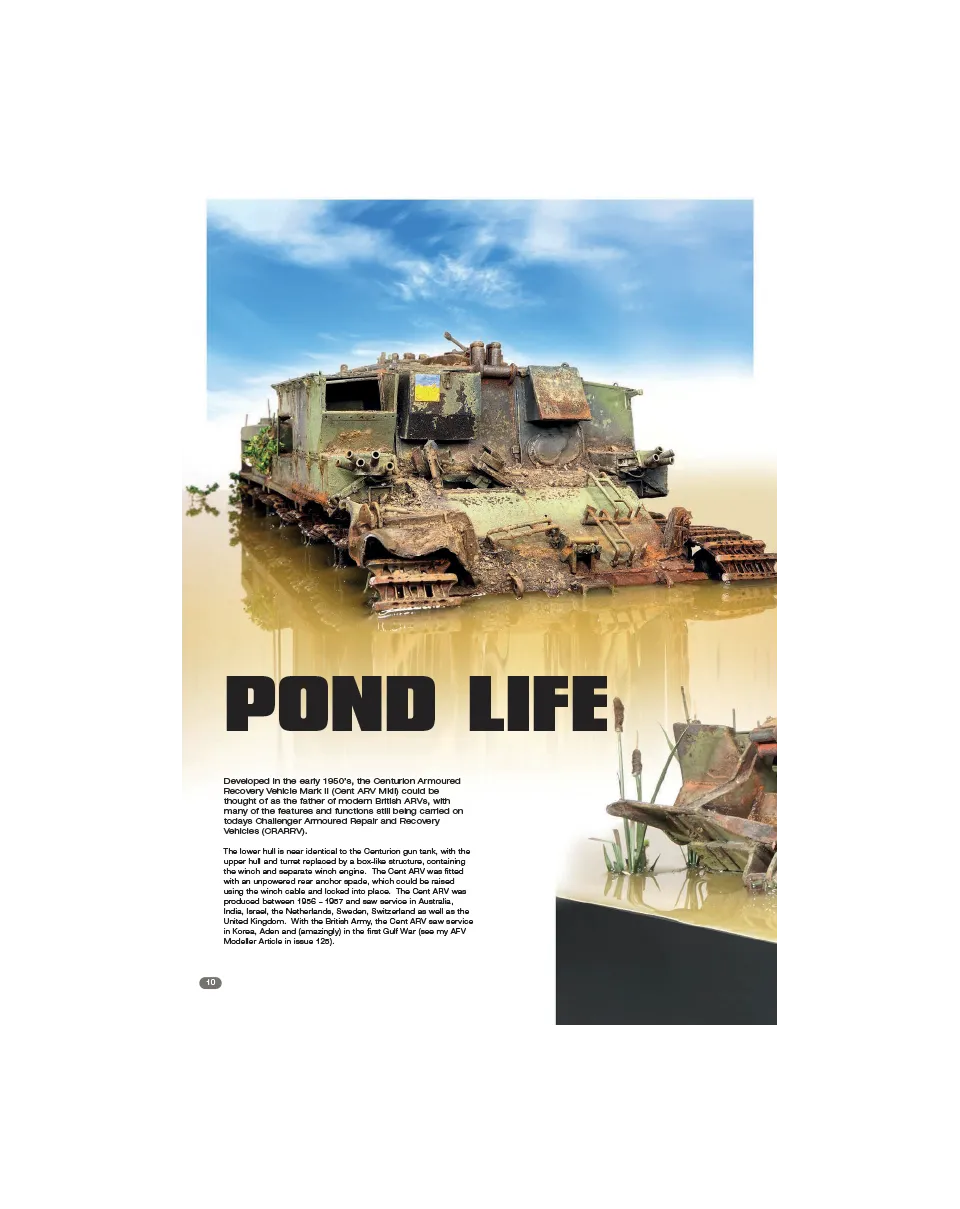 AFV Modeller AFV144 Articolo PDF Pond Life copia singola