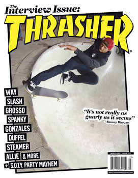 Thrasher Marzo 2007 rivista copia singola arretrato skate