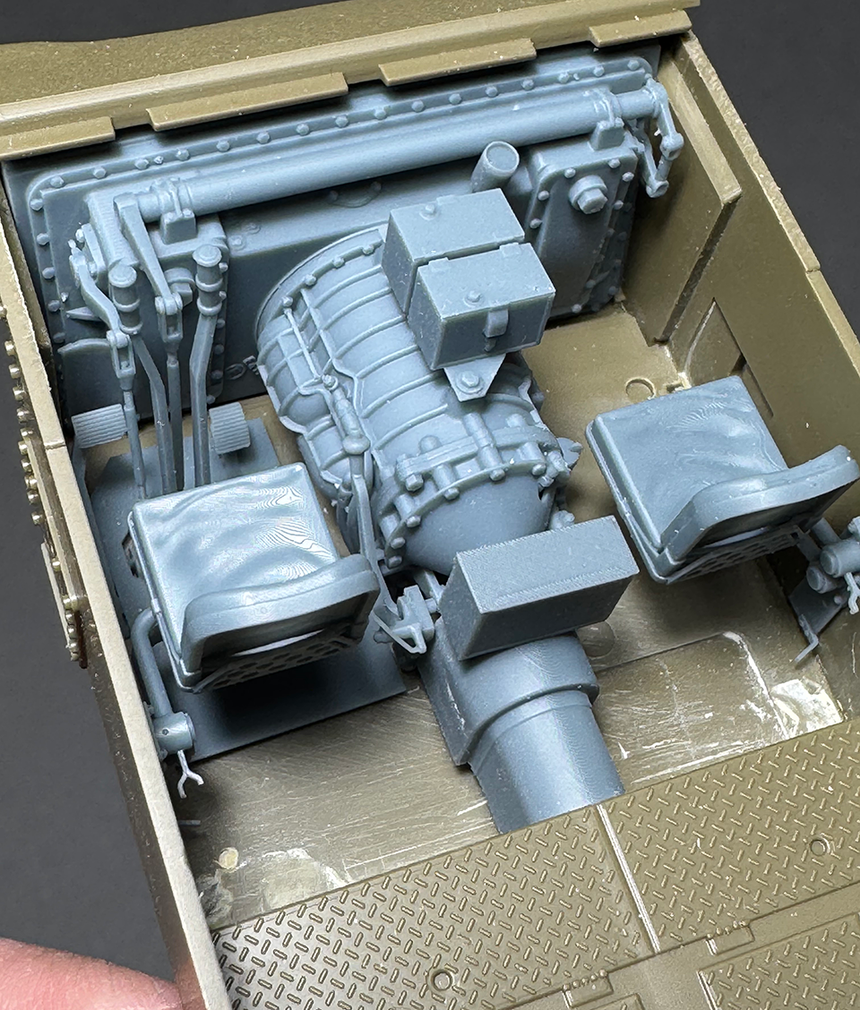 AFV Modeller 16340 M10 Achilles abitacolo set dettaglio 1:35