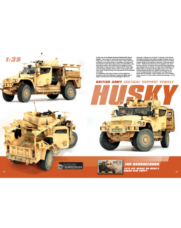 AFV Modeller Meng Issue 105 rivista carri armati