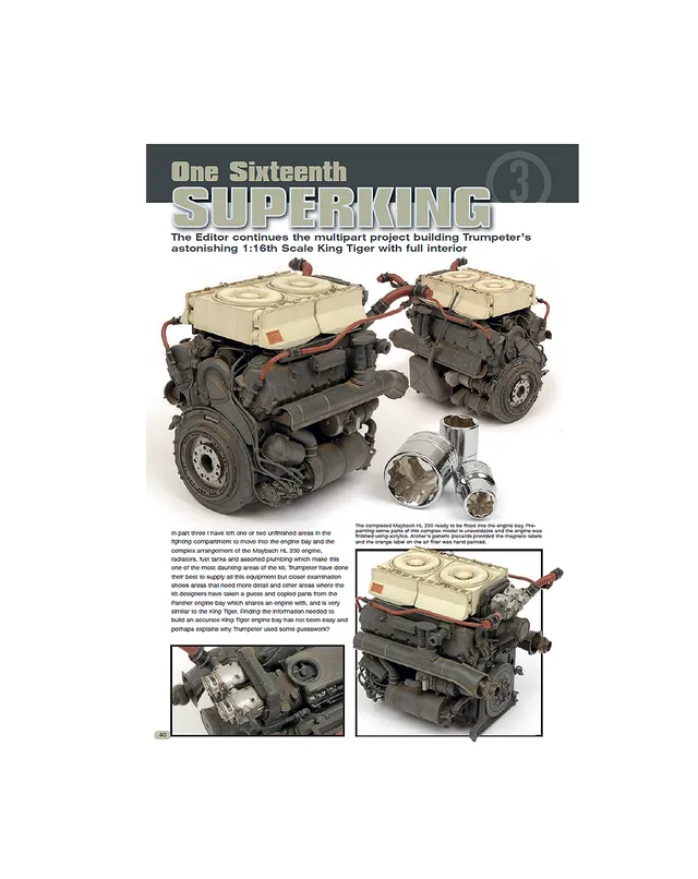 AFV Modeller Issue 47 rivista PDF One Sixteenth Superking
