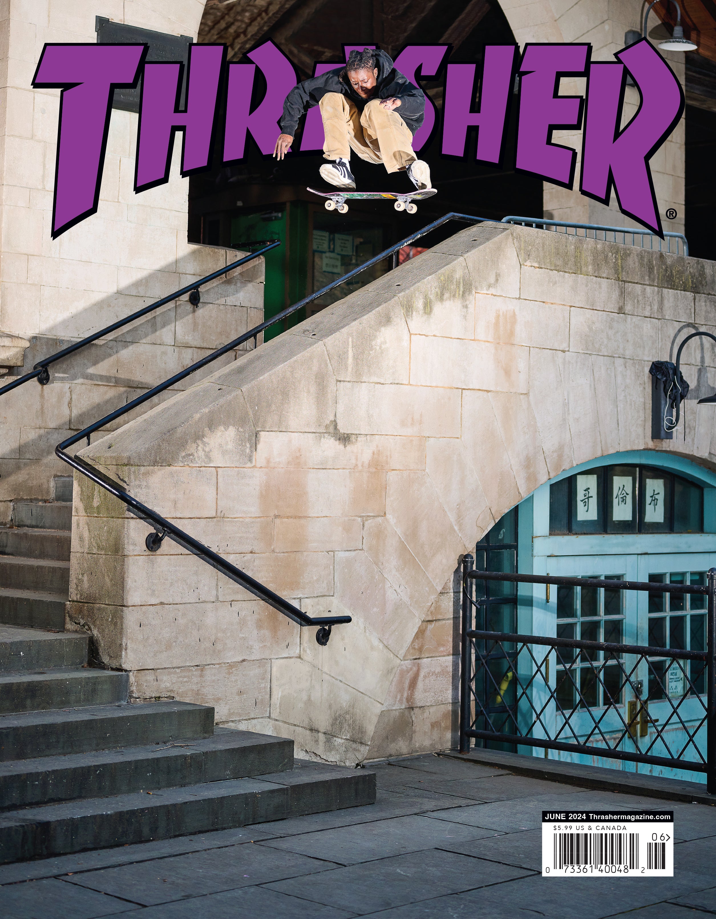 Thrasher Magazine giugno 2024 rivista skate