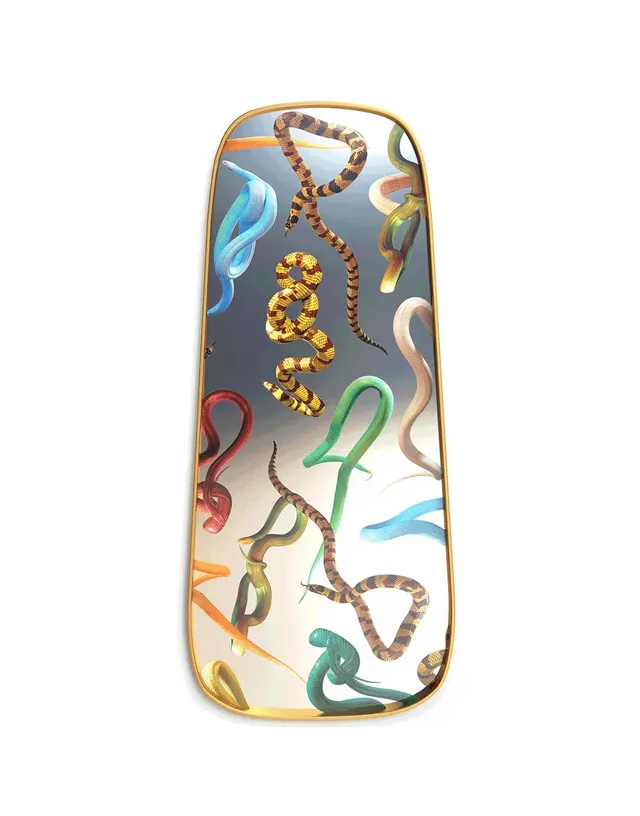 TOILETPAPER Mirror Gold Frame High specchio lipsticks