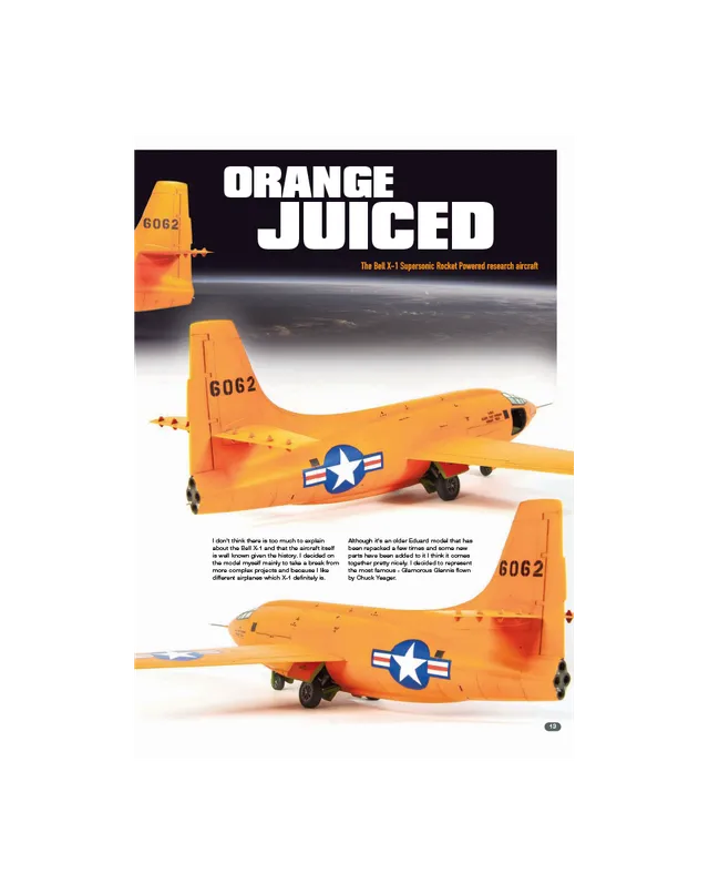 AIR Modeller AIR105 rivista PDF Bell X-1 Orange Juiced
