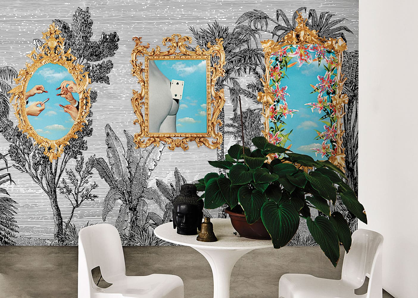 TOILETPAPER Change Your View carta da parati 200x310-600x310 cm