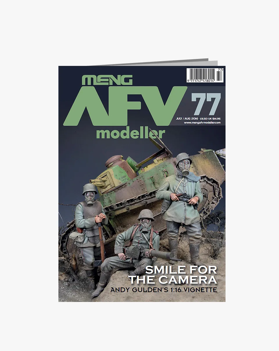 AFV Modeller Issue 77 rivista modellismo blindati