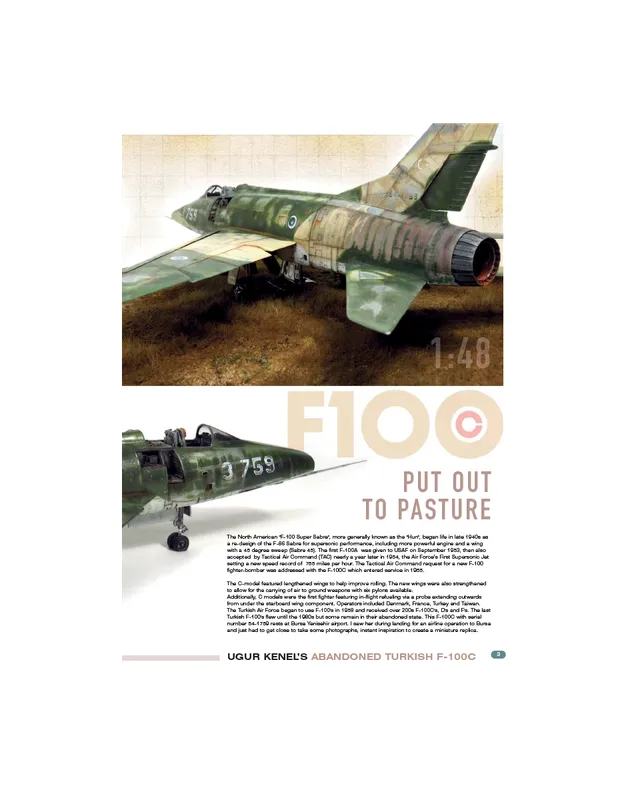 AIR Modeller AIR103 Put out to Pasture articolo PDF aerei