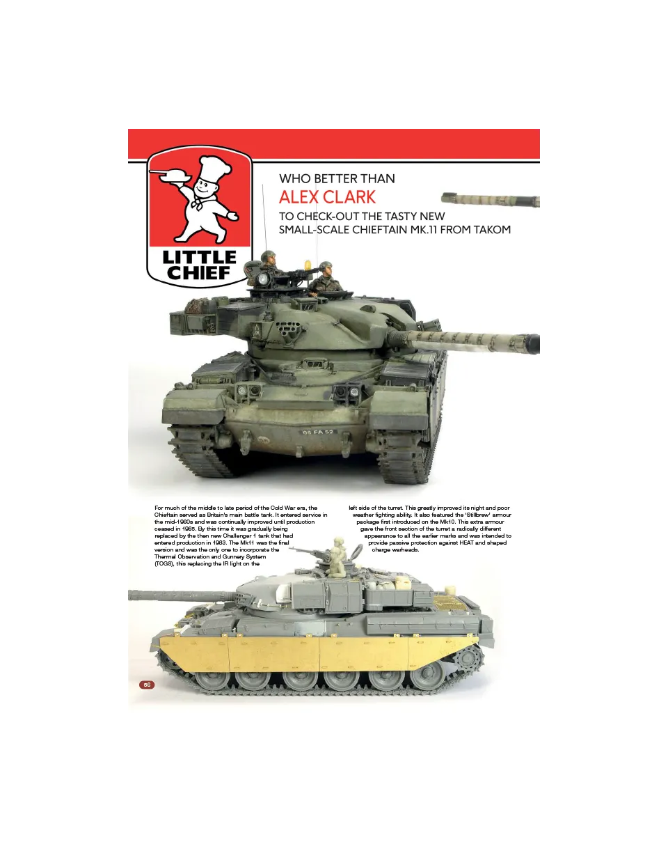 AFV Modeller AFV117 Little Chief articolo PDF copia singola