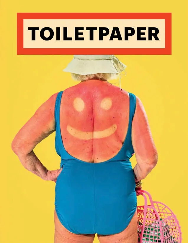 TOILETPAPER Magazine N.21 rivista copia singola 42 pagine