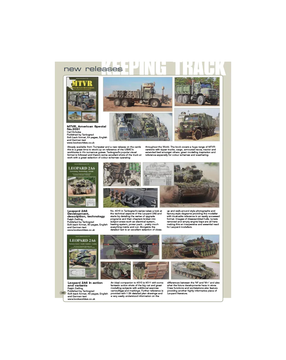 AFV Modeller AFV97 Keeping Track articolo PDF cingoli