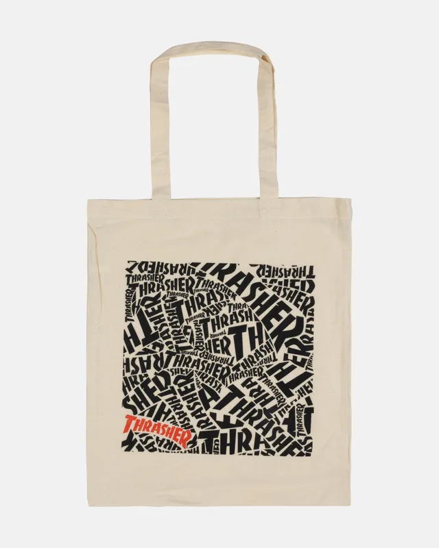 Thrasher Whatever tote bag natural tela