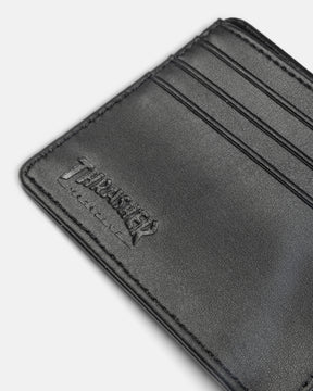 Thrasher Skategoat Leather Wallet portafoglio nero pelle