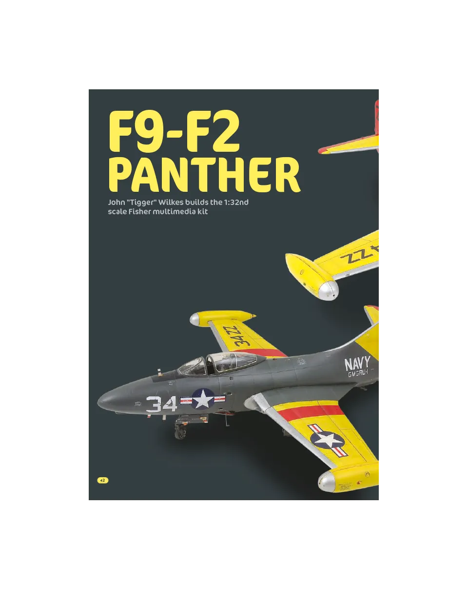 AFV Modeller AIR23 F9-F2 Panther articolo PDF copia singola