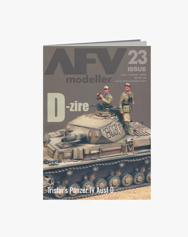 AFV Modeller 23 rivista modellismo mezzi militari