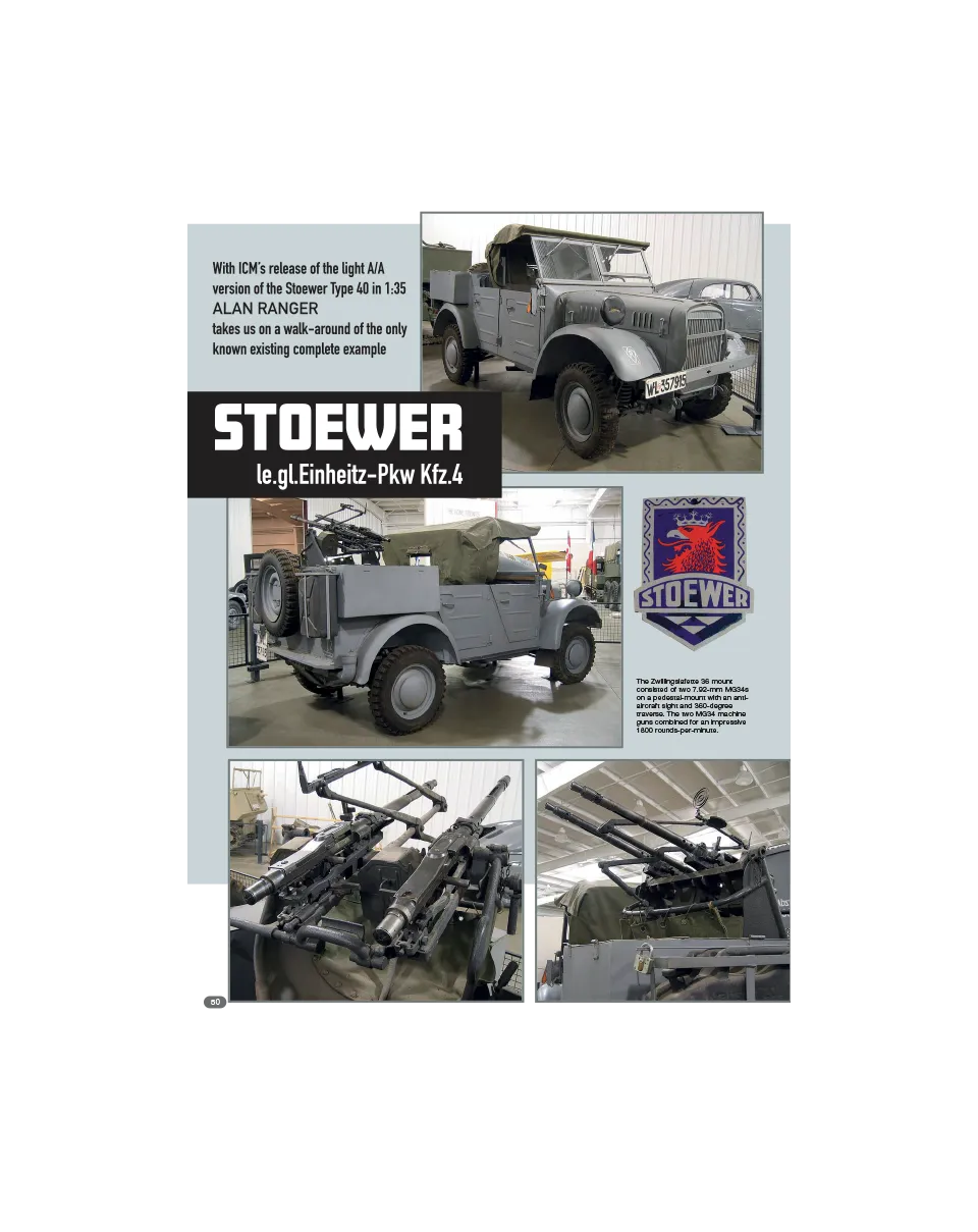 AFV Modeller AFV119 Stoewer Type 40 rivista PDF singola