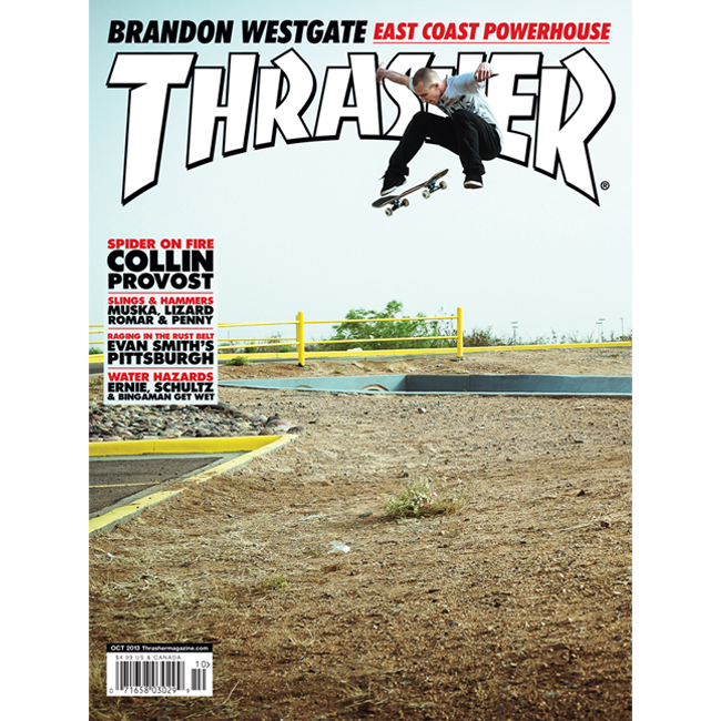 Thrasher Magazine ottobre 2013 rivista arretrato
