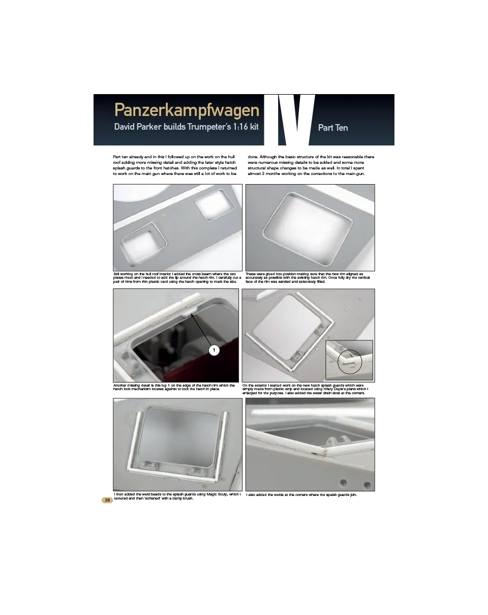 AFV Modeller AFV92 Panzerkampfwagen IV articolo PDF blindati