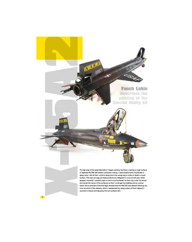 AFV Modeller AIR18 articolo PDF X-15A2 copia singola