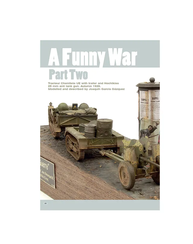 AFV Modeller Issue 46 articolo PDF A Funny War copia singola