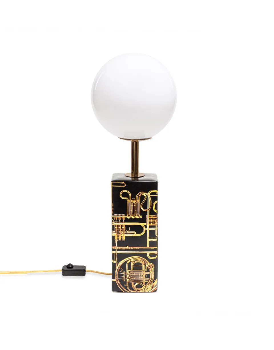 TOILETPAPER Trumpets lampada da tavolo porcellana h 70 cm