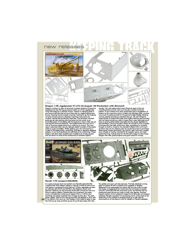 AFV Modeller AFV64 Keeping Track numero PDF