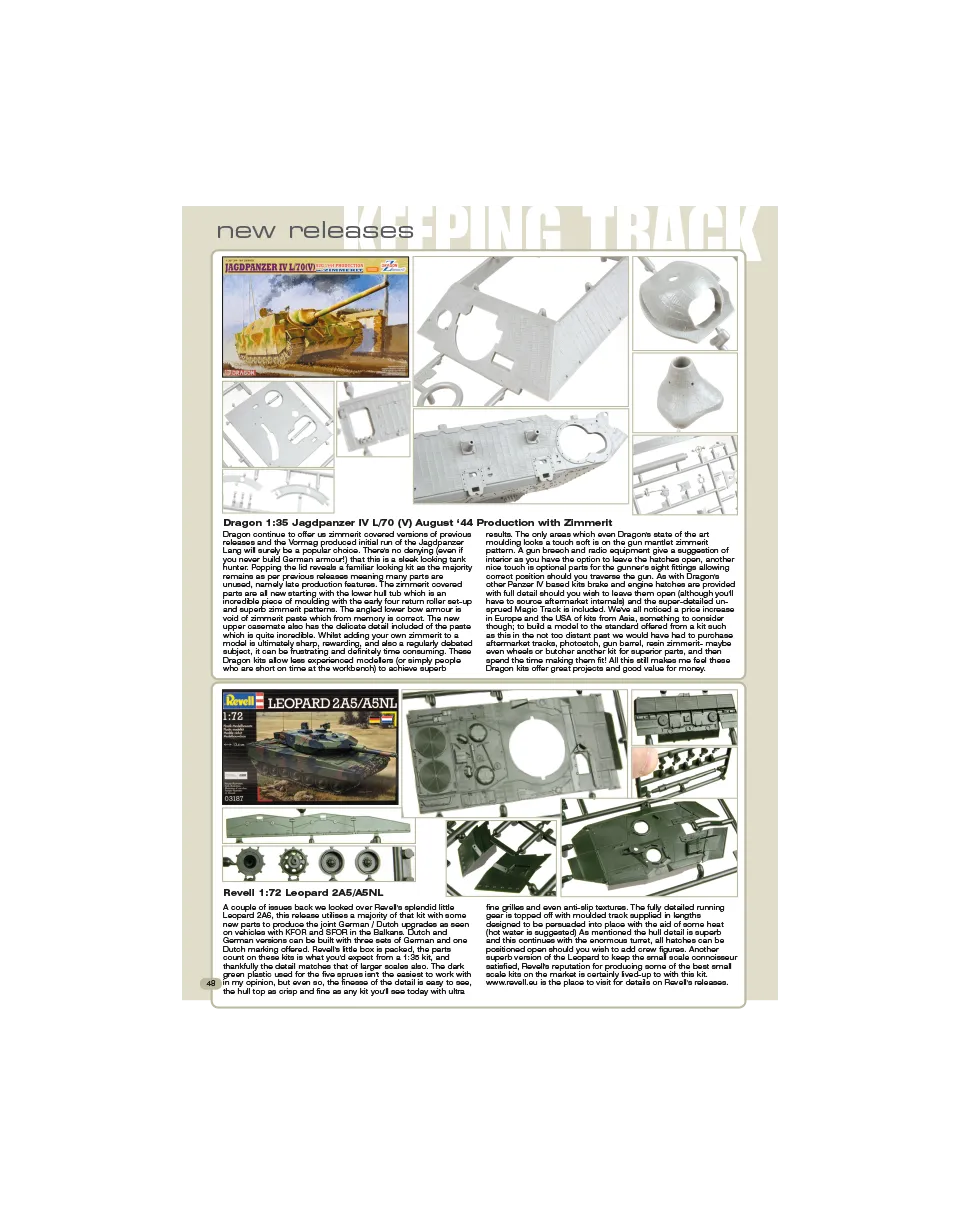 AFV Modeller AFV64 Keeping Track numero PDF