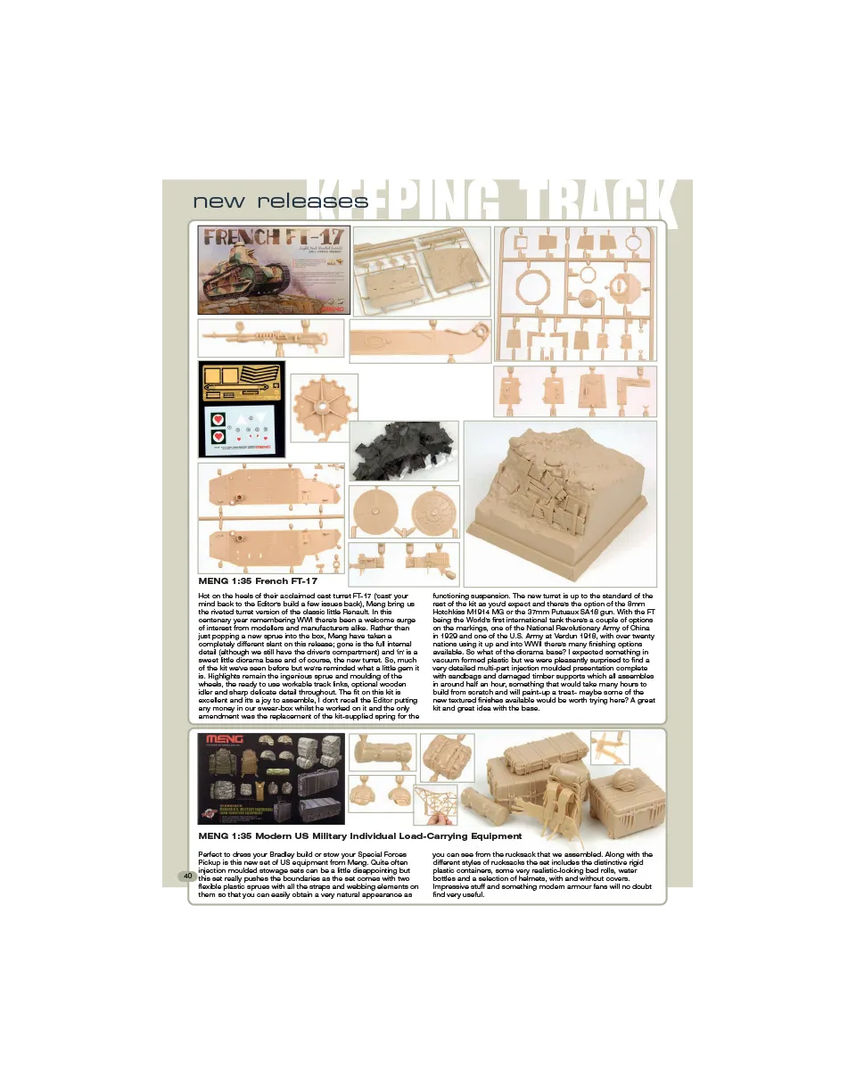 AFV Modeller AFV77 Keeping Track articolo PDF copia singola