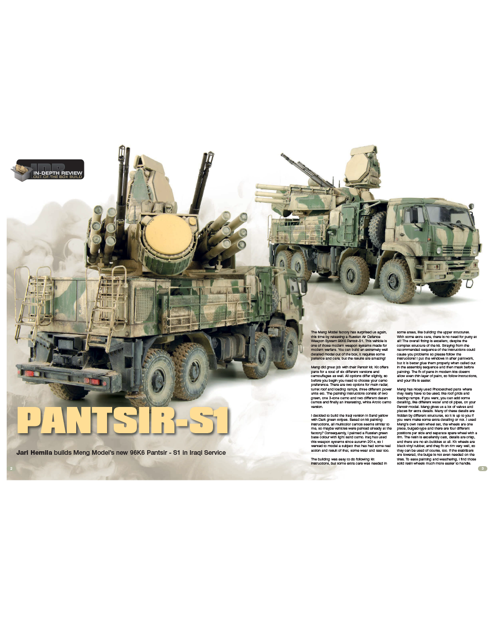 Meng AFV Modeller Issue 109 rivista modellismo militare
