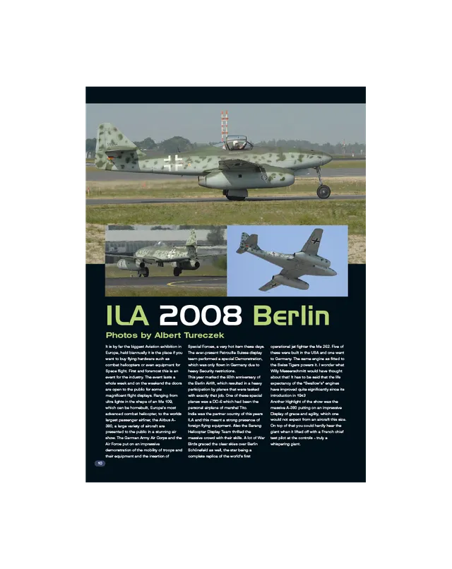 AIR Modeller AIR21 ILA 2008 Berlin articolo PDF copia singola