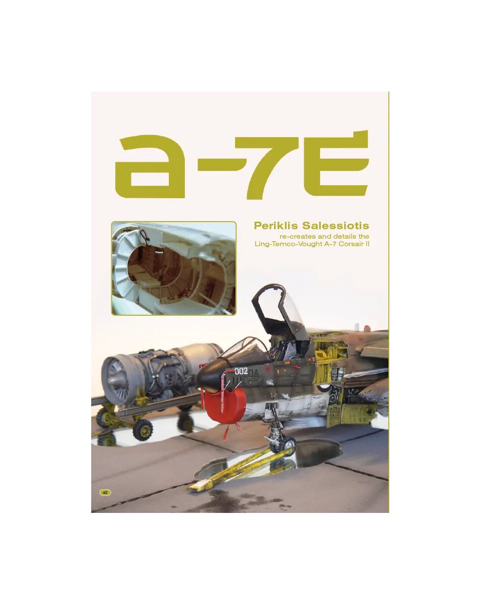 AFV Modeller AIR20 articolo PDF A-7E aerei