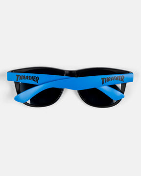 Thrasher Neon Blue occhiali da sole UV400 blu neon