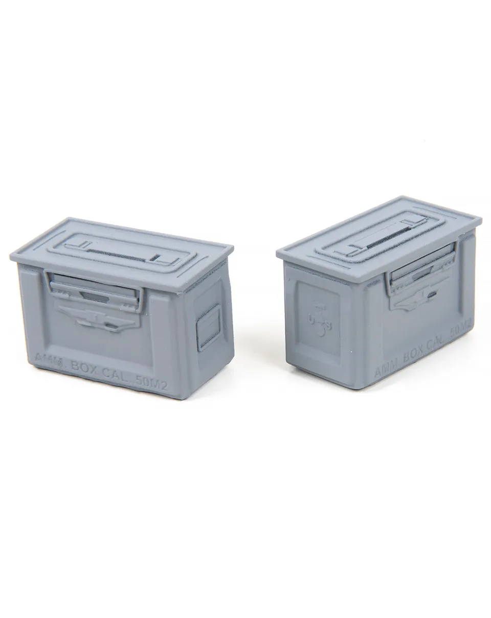 AFV Modeller 16079 .50 Cal cassette 1/16 set 4 pezzi