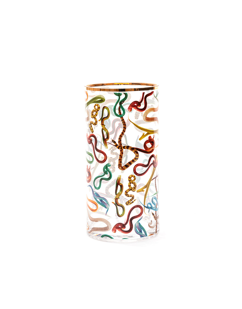TOILETPAPER vaso cilindrico medio vetro Roses