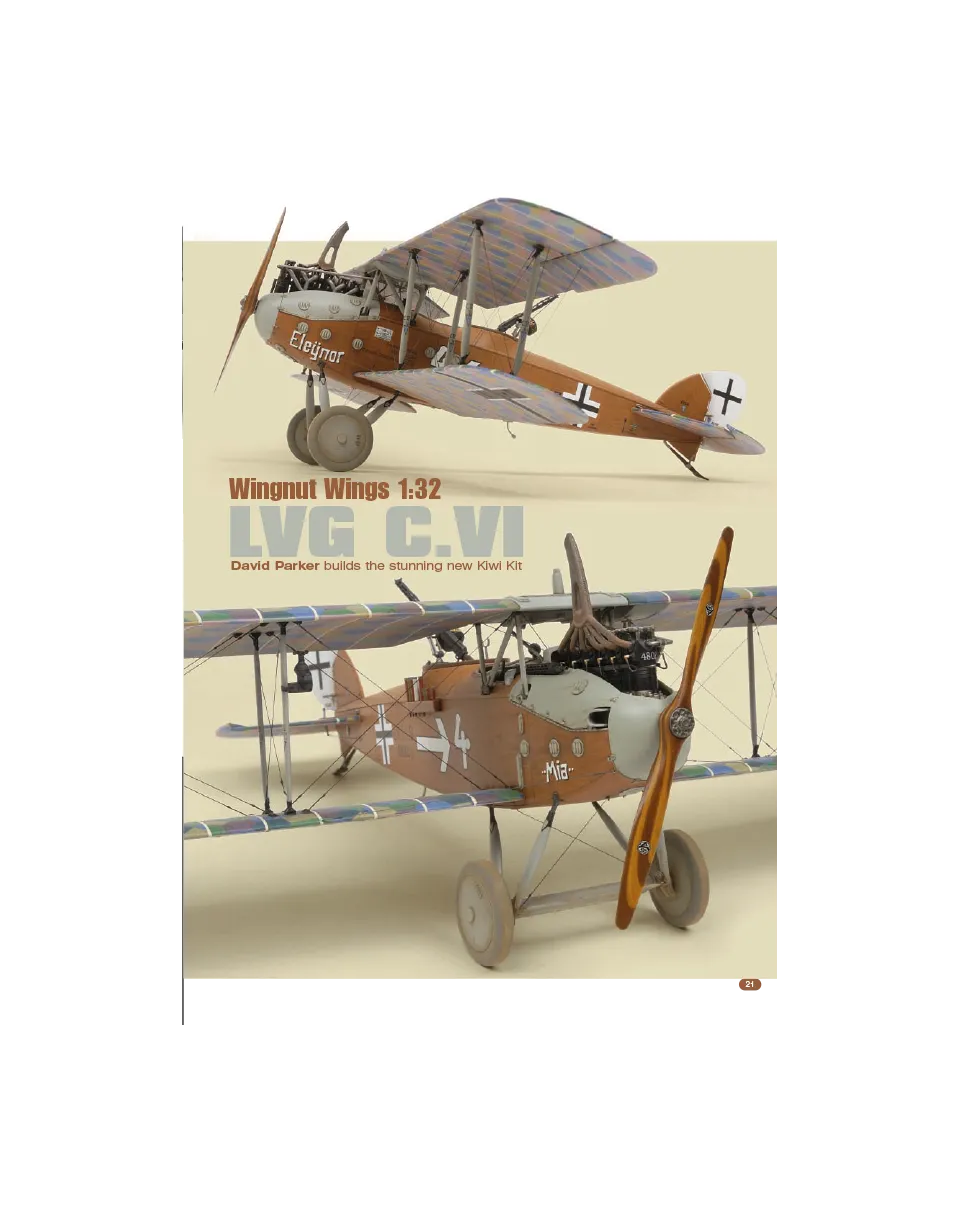 AFV Modeller AIR25 LVG C.VI articolo PDF Wingnut