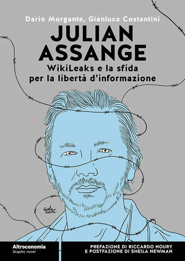Altreconomia Julian Assange graphic novel copia singola Amnesty
