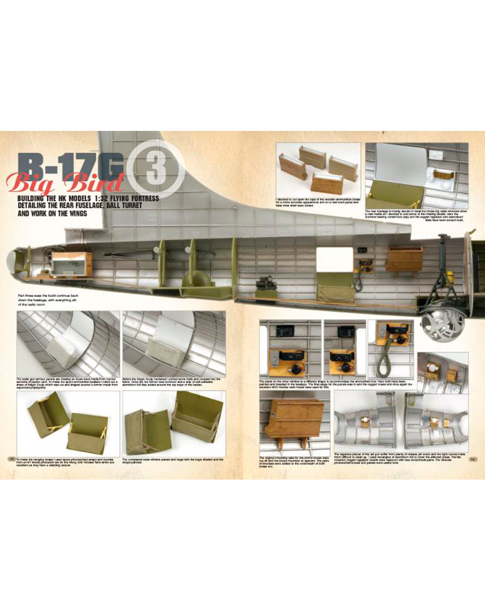 AFV Modeller B-17G Big Bird guida PDF 1:32 HK Models