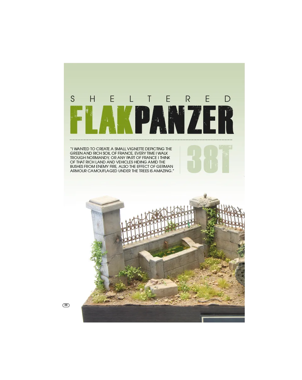 AFV Modeller AFV67 Sheltered Flakpanzer Diorama rivista PDF