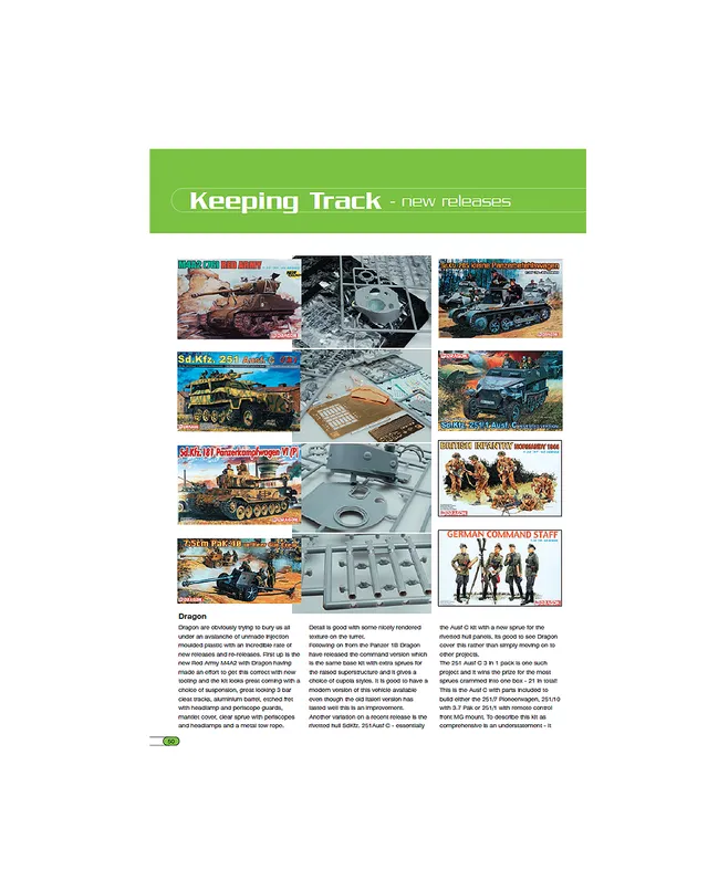 AFV Modeller 20 articolo PDF Keeping Track