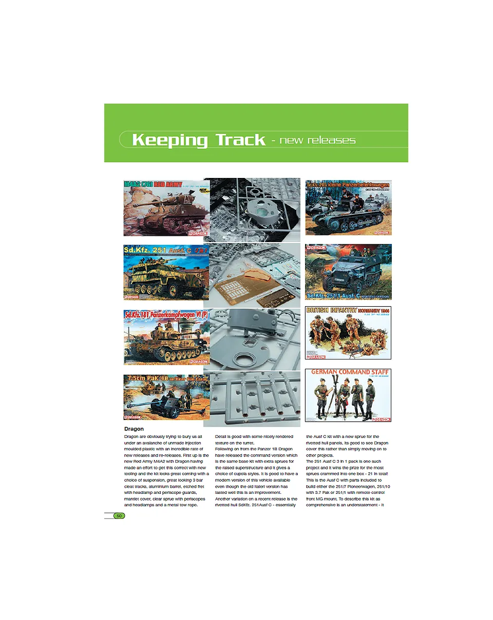 AFV Modeller 20 articolo PDF Keeping Track