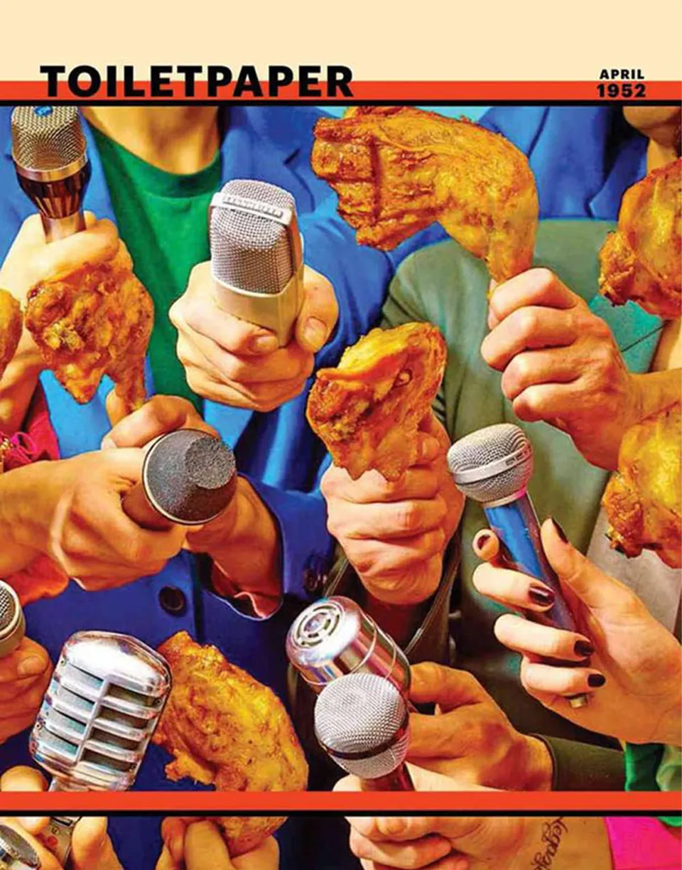 TOILETPAPER Magazine N.11 rivista copia singola da collezione