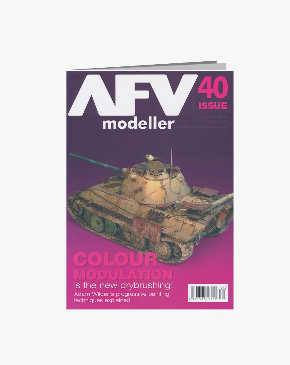 AFV Modeller Meng Issue 40 rivista modellismo militare
