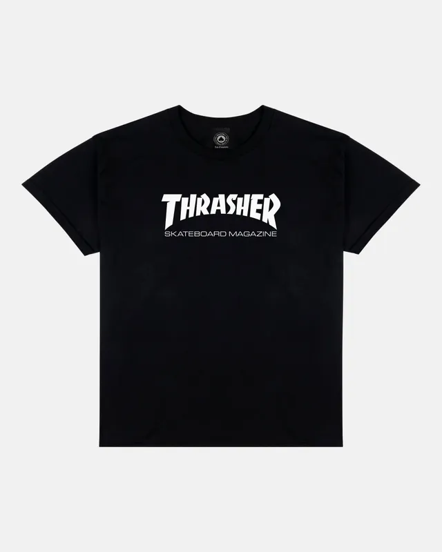 Thrasher Skate Mag t-shirt neonato nera cotone