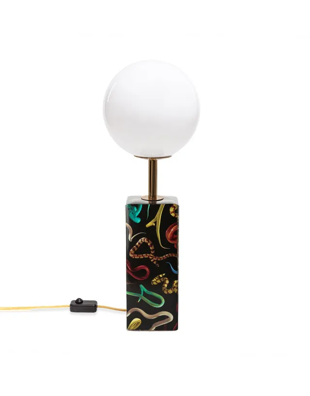 TOILETPAPER Table Lamp Snakes lampada porcellana 70 cm