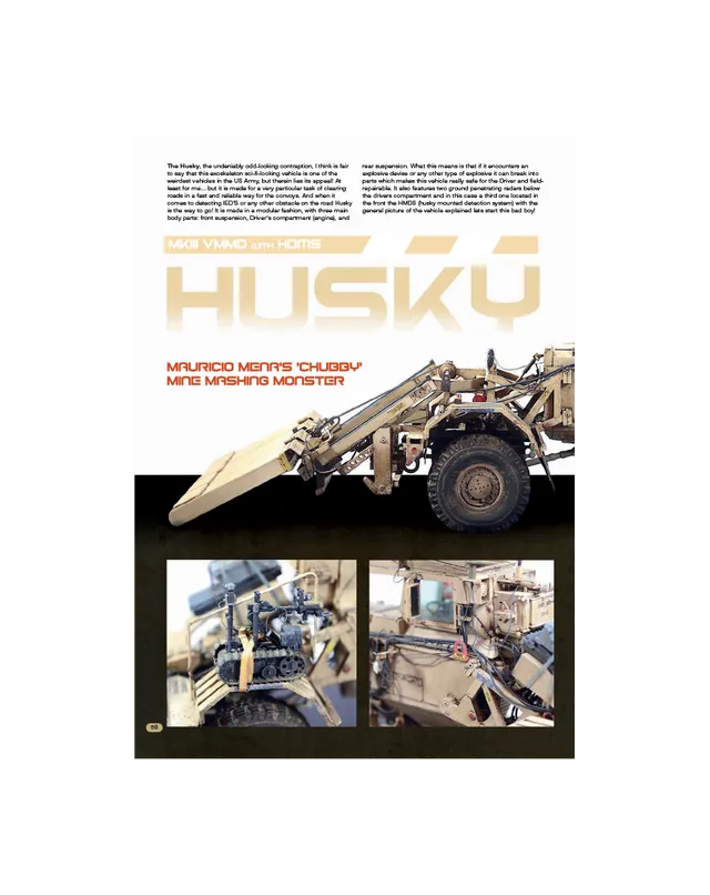 AFV Modeller AFV113 numero pdf Husky copia singola