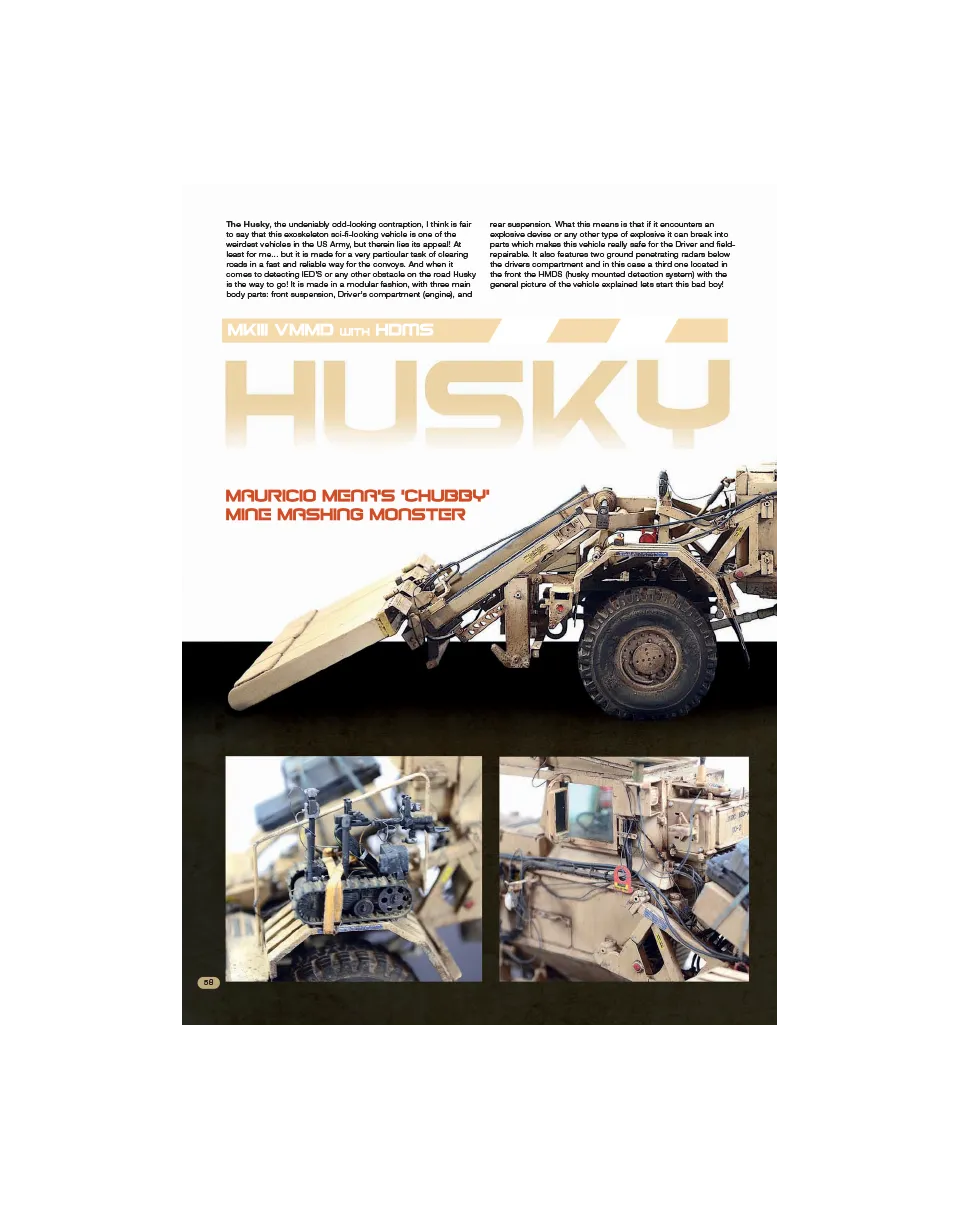 AFV Modeller AFV113 numero pdf Husky copia singola