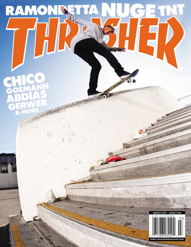 Thrasher Magazine Marzo 2010 rivista copia singola